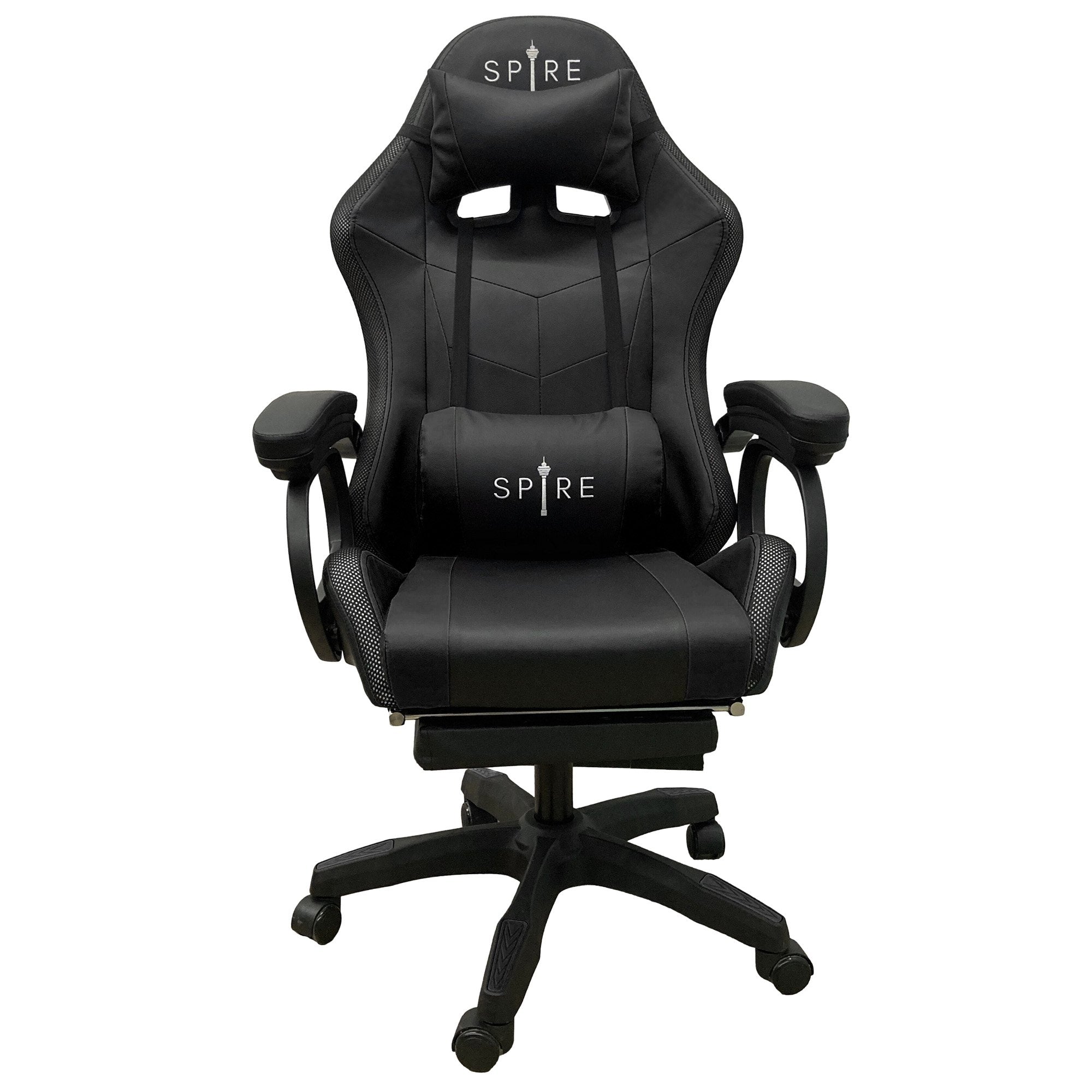 Intex Spire Onyx Led Massage Gaming Chair - Black 4