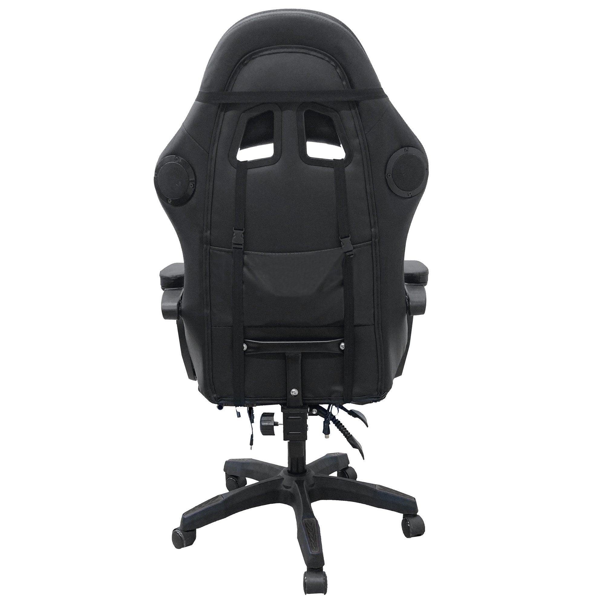 Intex Spire Onyx Led Massage Gaming Chair - Black 5