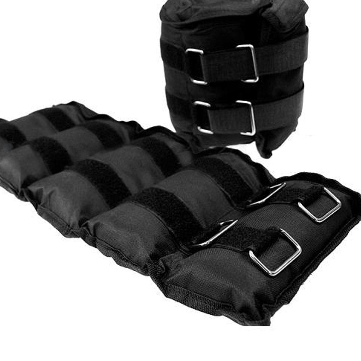 Powertrain Sports Heavy Duty Adjustable Ankle Weights 5 Kg 2 Pieces 7