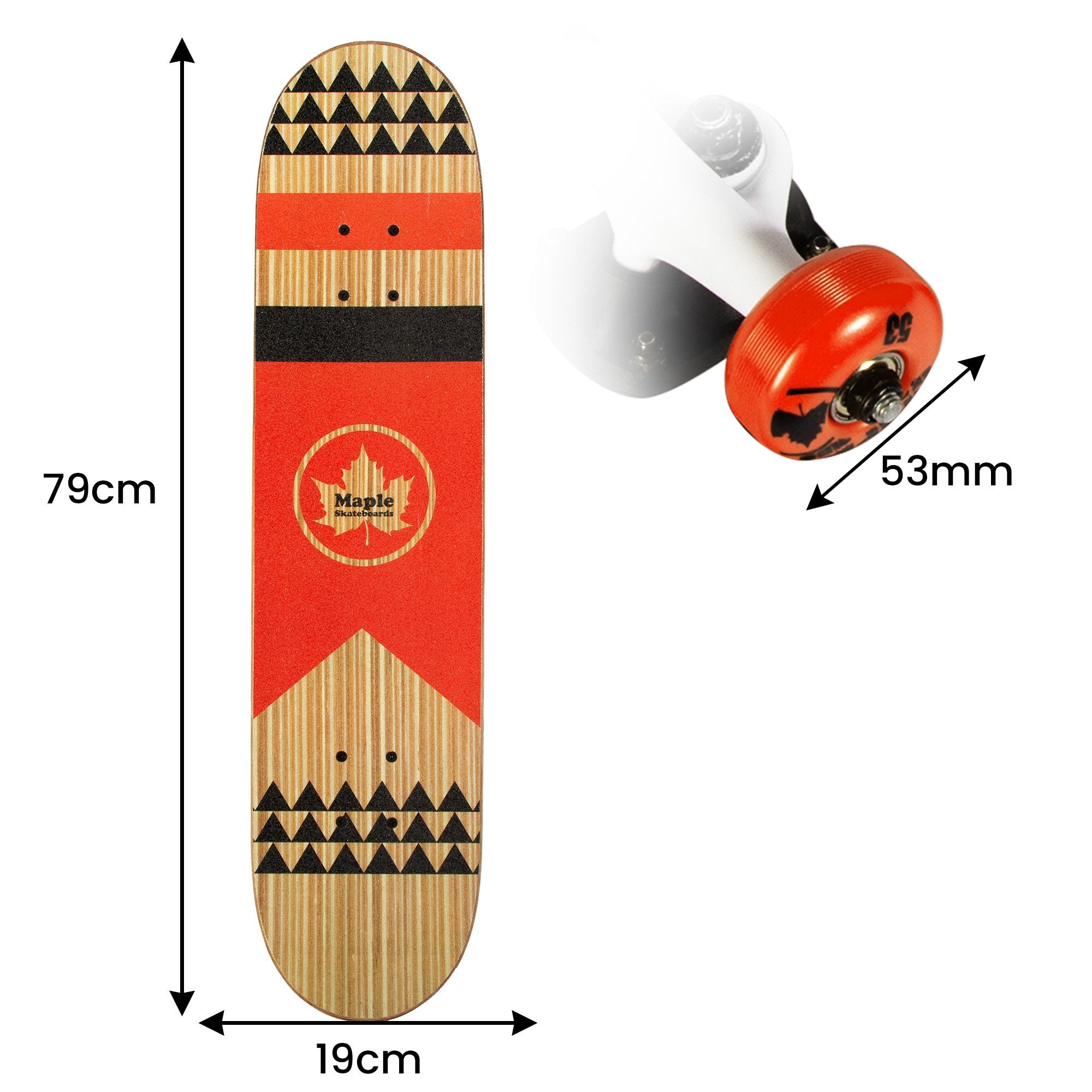 Kryptonics Kids Maple Tgt 31-inch Masters Series Popsicle Skateboard 3