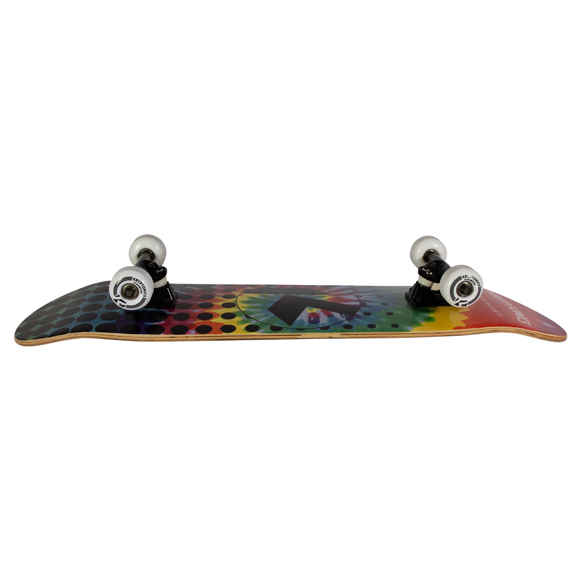Kryptonics 31-inch Star Series Complete Skateboard Rainbow Dot 4