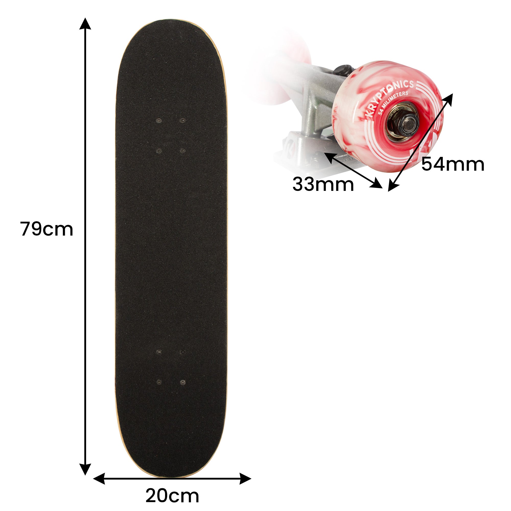 Kryptonics 31-inch Star Series Complete Skateboard 4