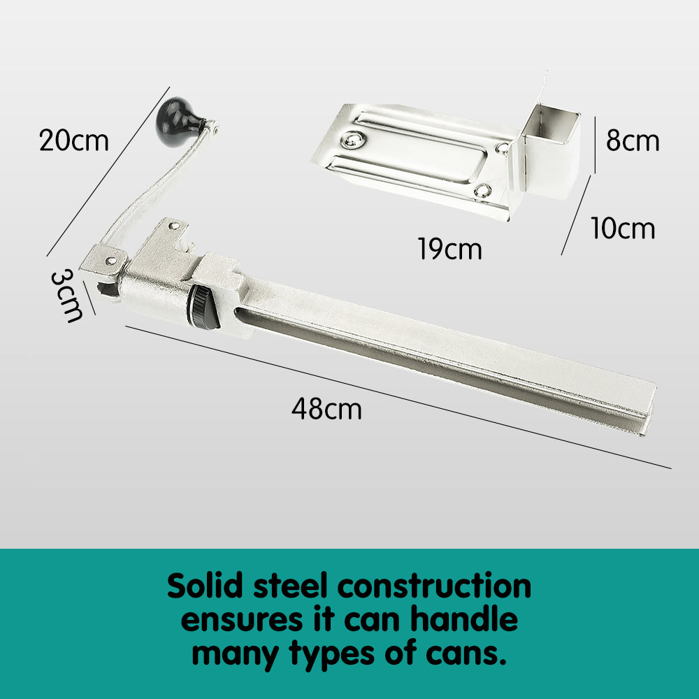 Klika Heavy Duty Can Opener Kitchen Tool Counter Bench Top 9