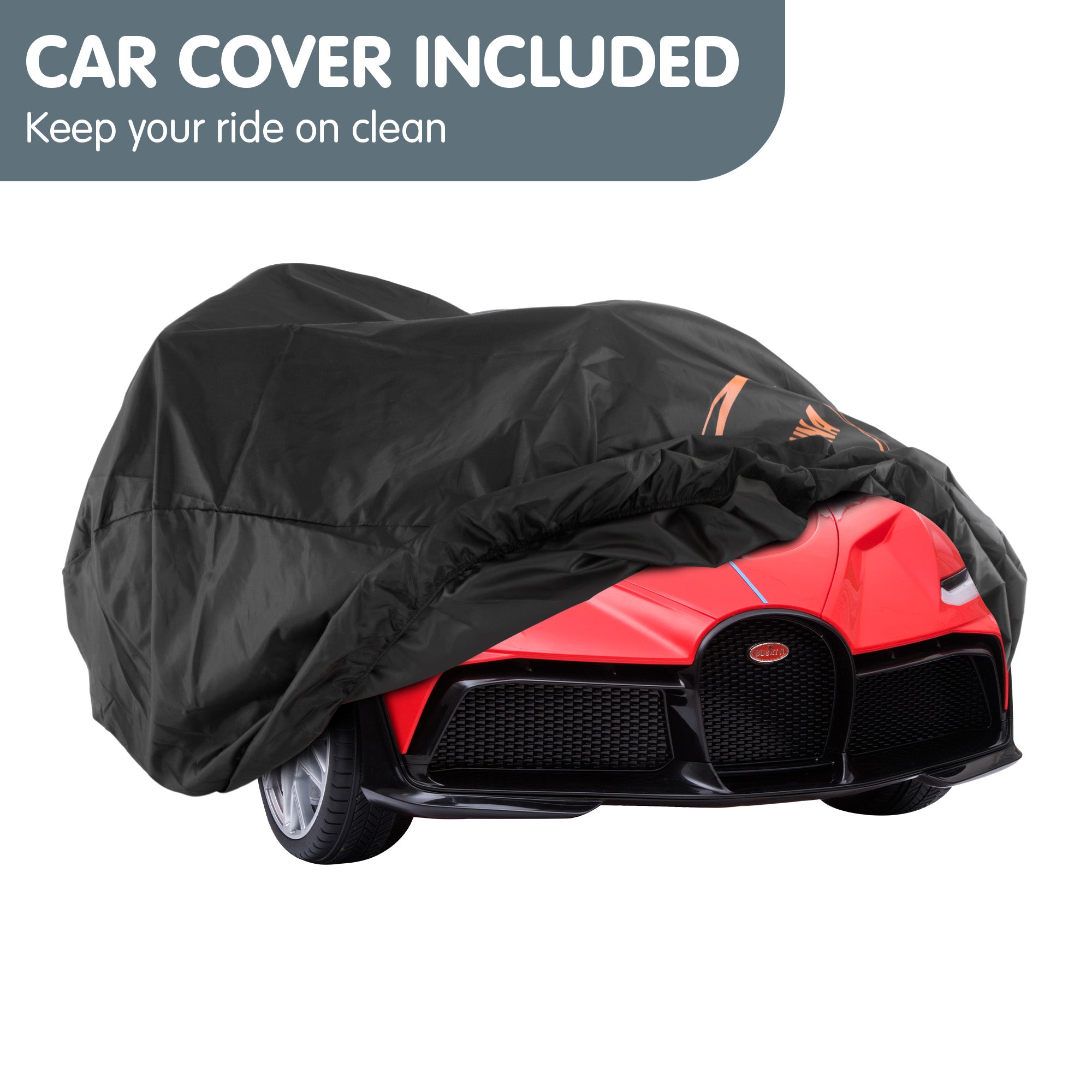 Kahuna Licensed Bugatti Divo Kids Electric Ride On Car - Red 10