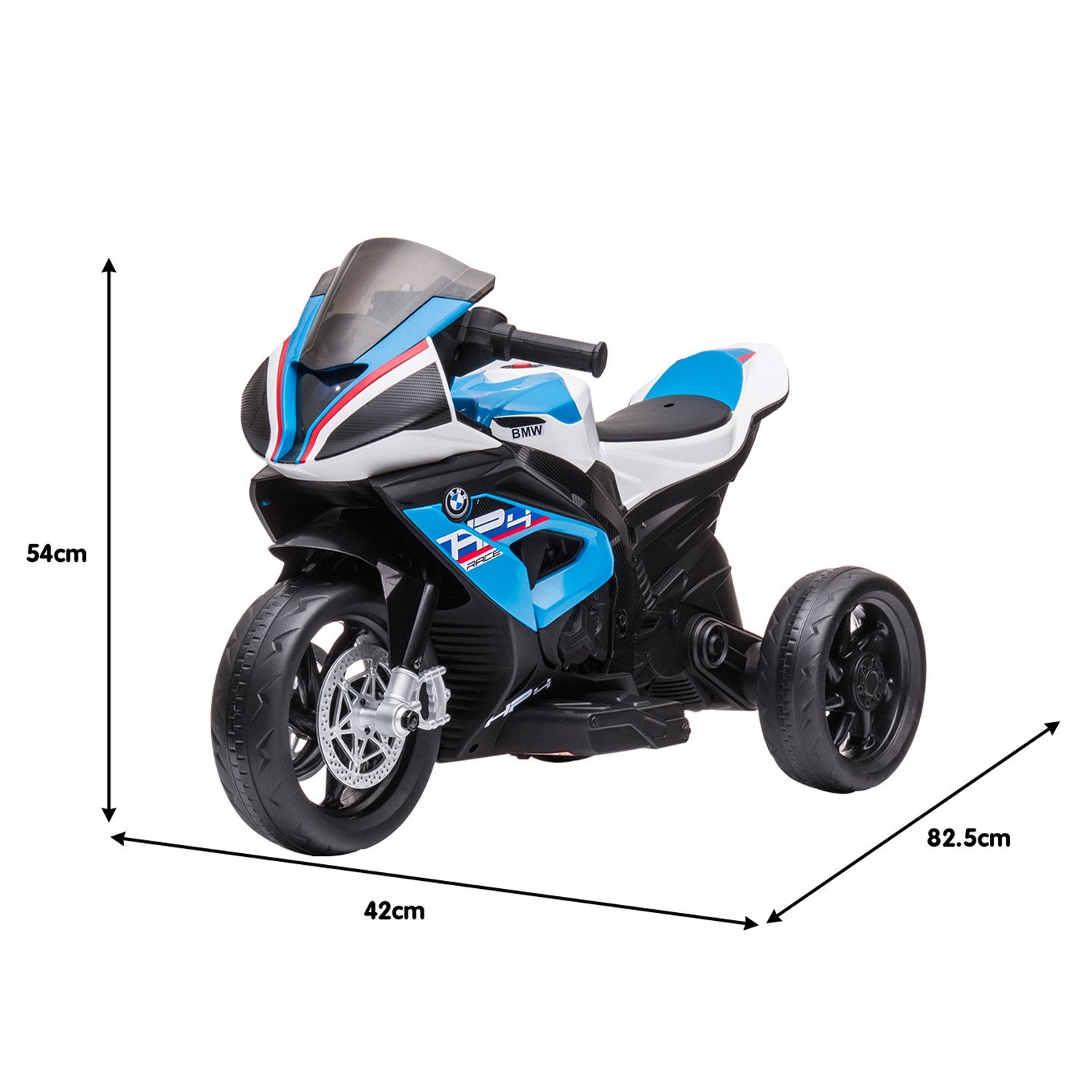 Kahuna Bmw Hp4 Race Kids Ride-on Motorbike In Blue 3