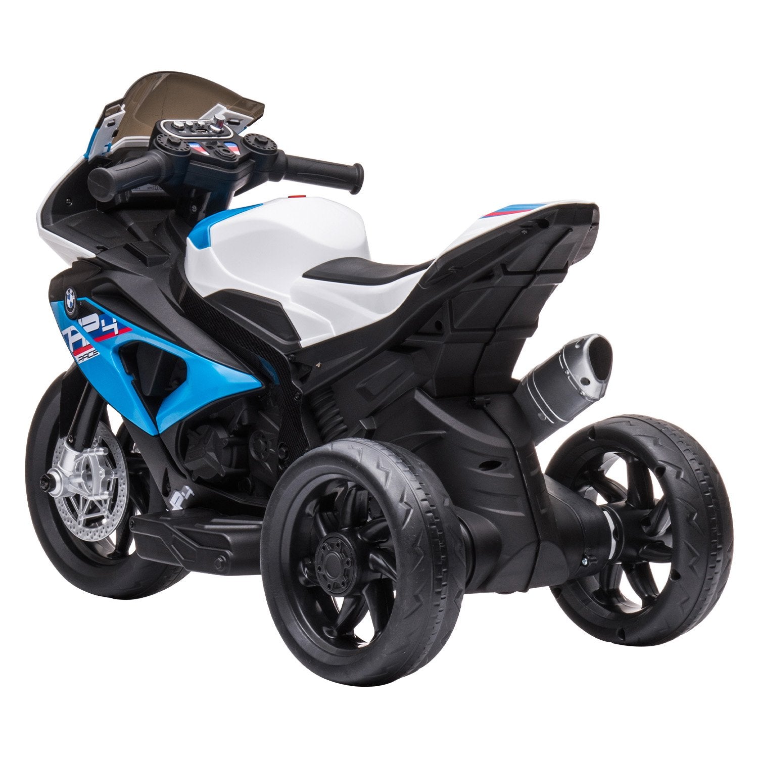 Kahuna Bmw Hp4 Race Kids Ride-on Motorbike In Blue 4