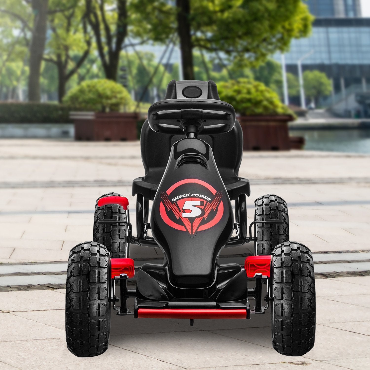Kahuna G18 Kids Ride On Pedal Powered Go Kart Racing Style - Red 9