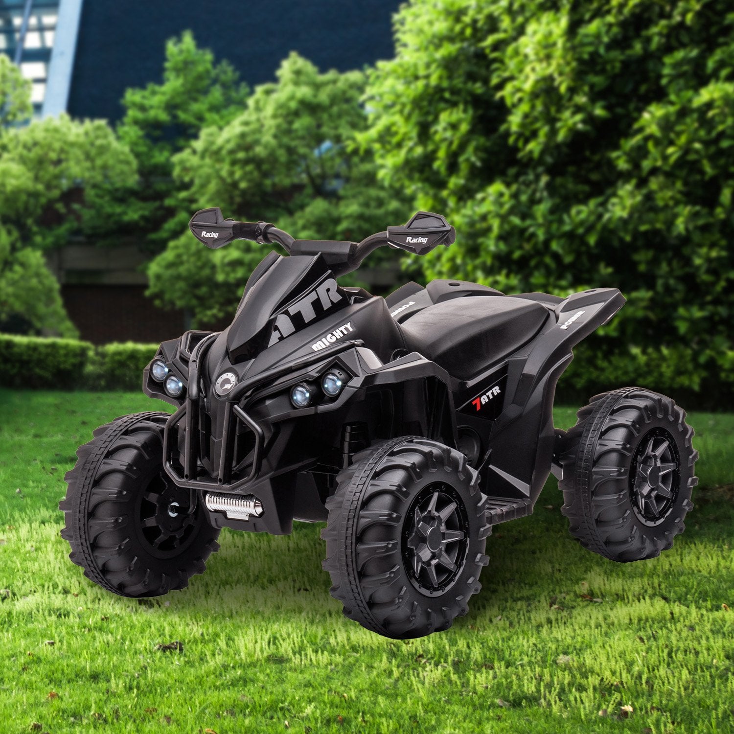 Kahuna GTS99 Kids Electric Ride On Quad Bike Toy ATV 50W - Black 12