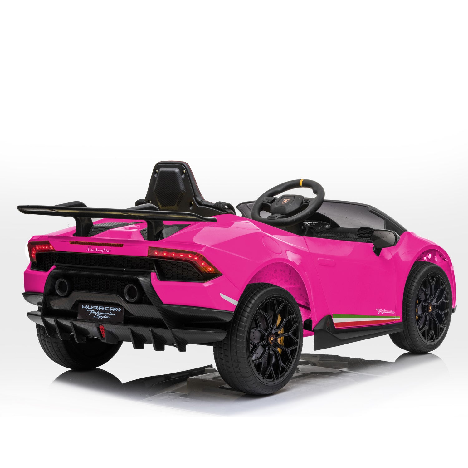 Kahuna Lamborghini Performante Kids Electric Ride On Car Remote Control by Kahuna - Pink 10