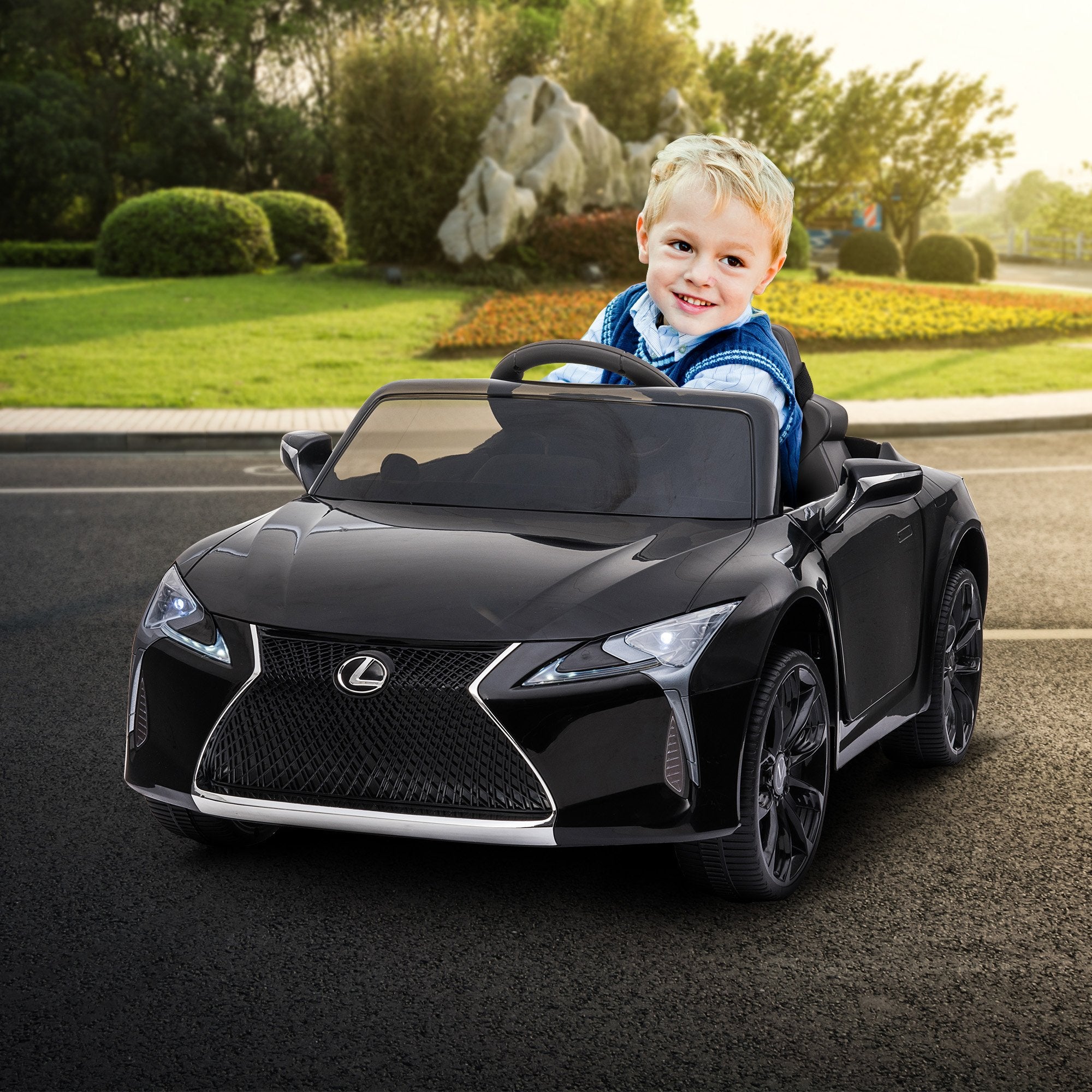 Kahuna Licensed Lexus LC 500 Kids Electric Ride On Car - Black 11