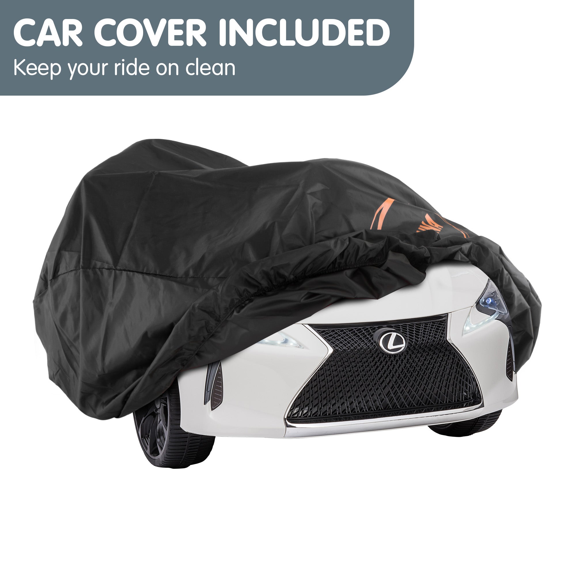 Kahuna Licensed Lexus Lc 500 Kids Electric Ride On Car - White 11