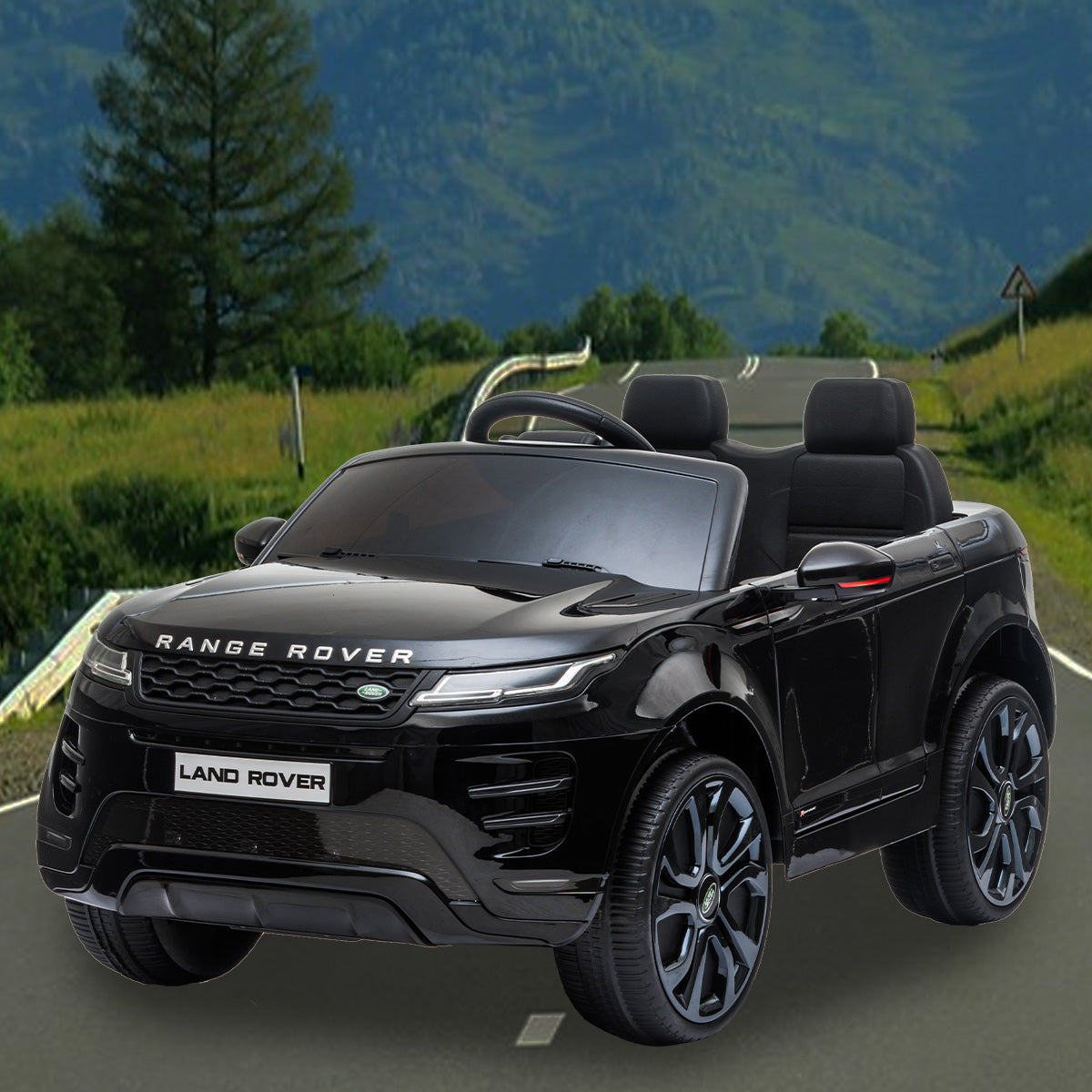 Kahuna Land Rover Licensed Kids Electric Ride On Car Remote Control - Black 9