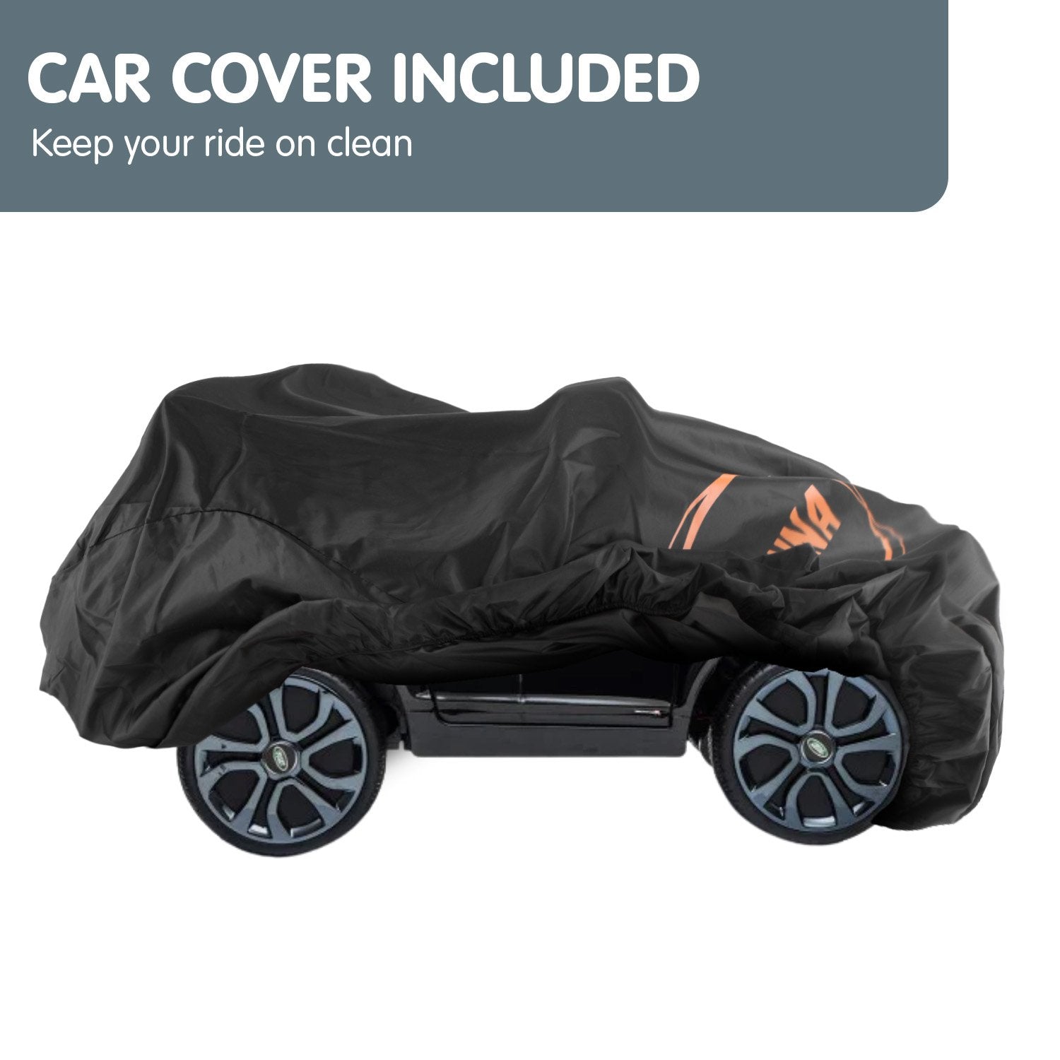 Kahuna Land Rover Licensed Kids Electric Ride On Car Remote Control - Black 11