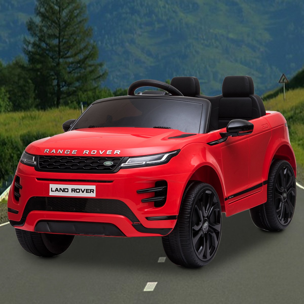 Kahuna Land Rover Licensed Kids Electric Ride On Car Remote Control - Red 7