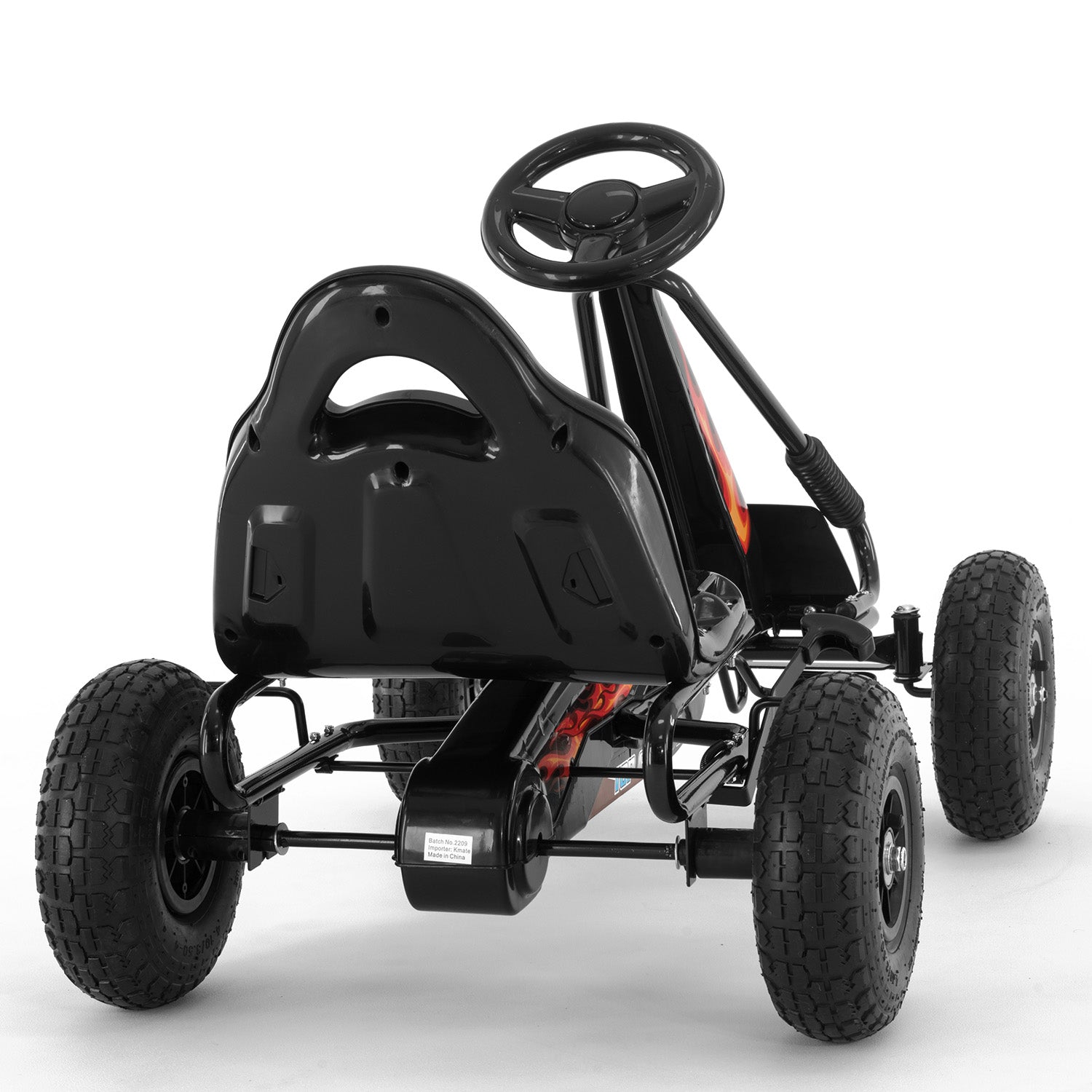 Kahuna G95 Kids Ride On Pedal-Powered Go Kart - Black 7