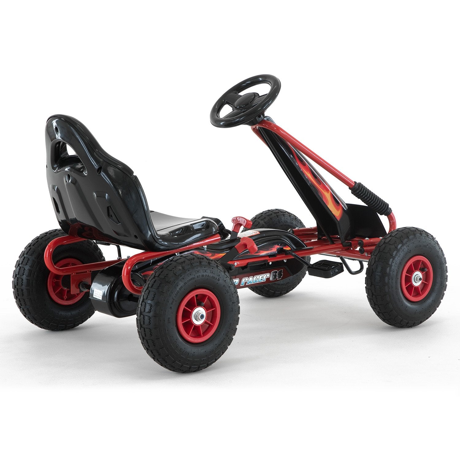 Kahuna G95 Kids Ride On Pedal-Powered Go Kart  - Red 4
