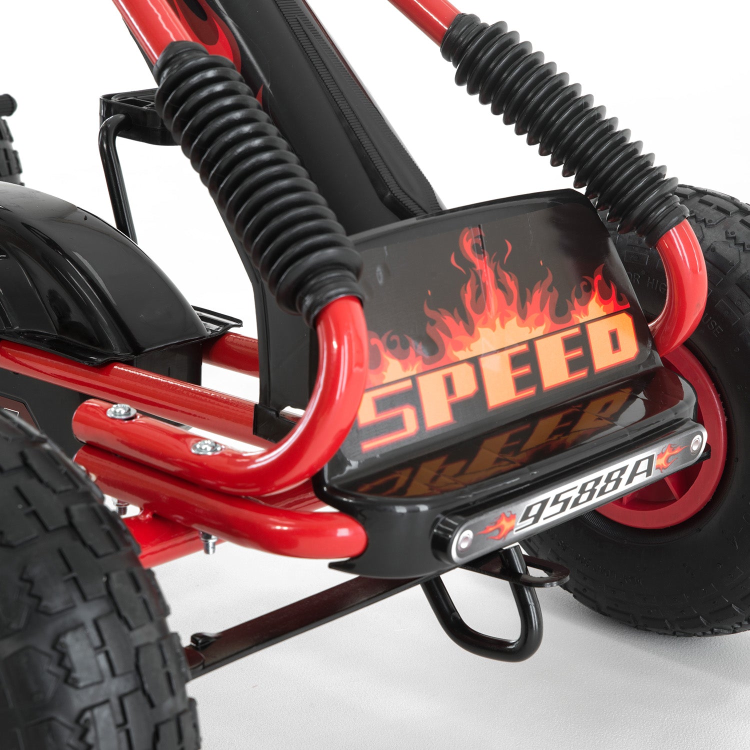 Kahuna G95 Kids Ride On Pedal-Powered Go Kart  - Red 9