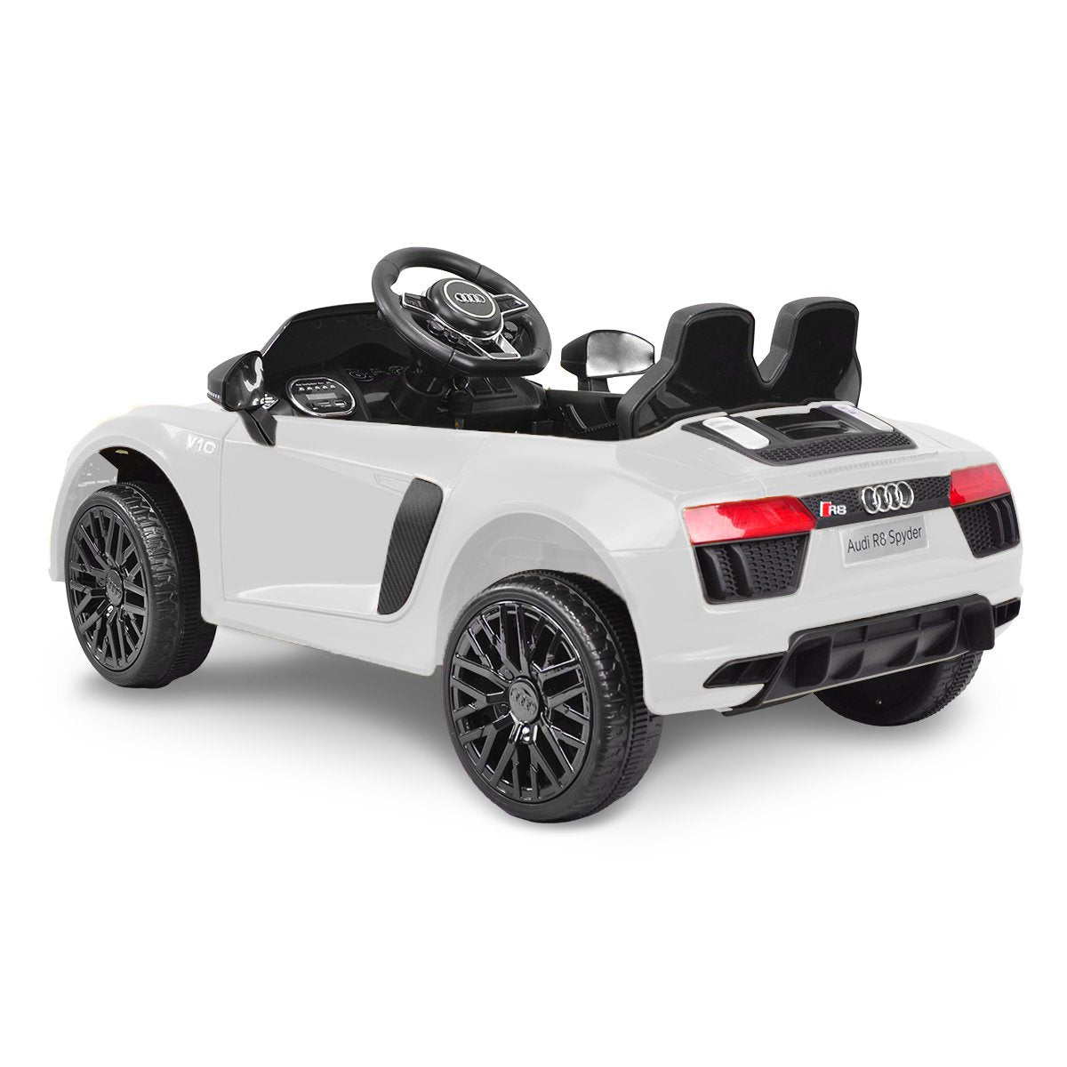 Kahuna R8 Spyder Audi Licensed Kids Electric Ride On Car Remote Control - White 6