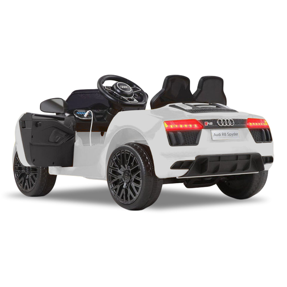 Kahuna R8 Spyder Audi Licensed Kids Electric Ride On Car Remote Control - White 8