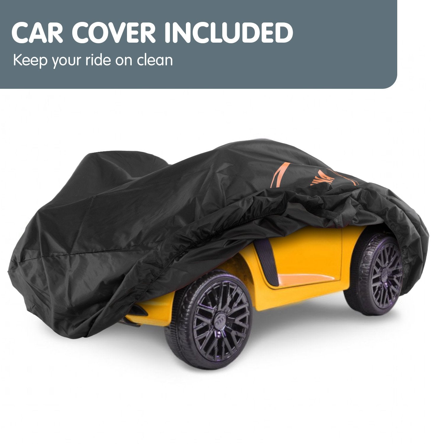 Kahuna R8 Spyder Audi Licensed Kids Electric Ride On Car Remote Control - Yellow 10