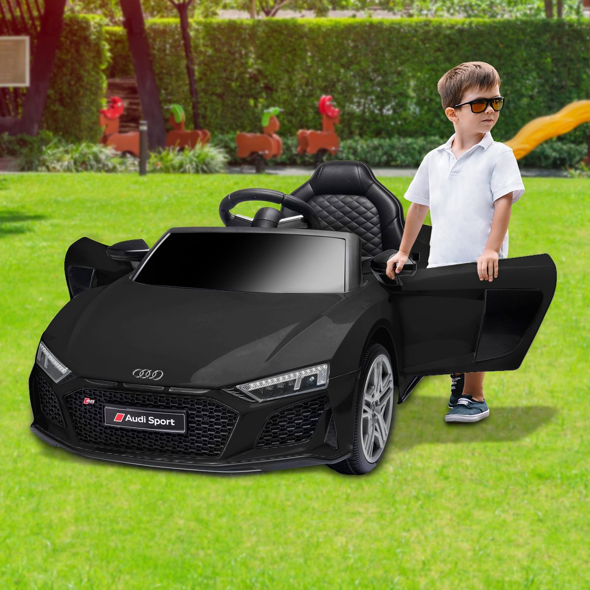 Kahuna Audi Sport Licensed Kids Electric Ride On Car Remote Control - Black 8