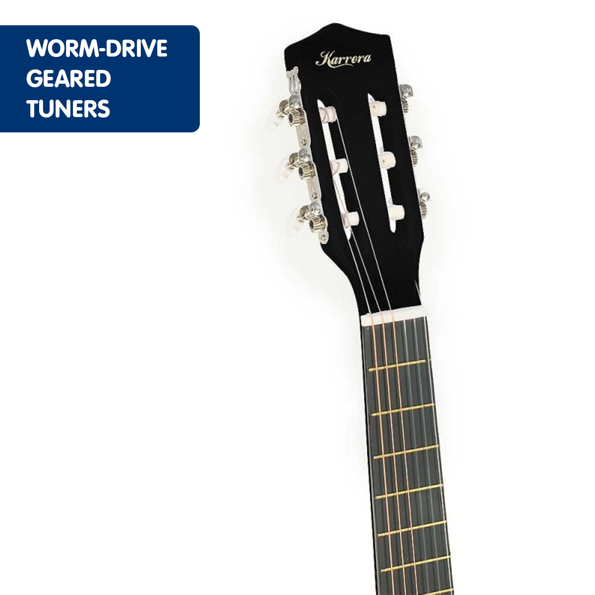 Karrera Childrens Acoustic Guitar Kids - Black 3