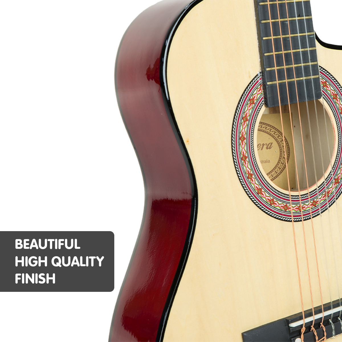 Karrera Childrens Acoustic Guitar Kids - Natural 3
