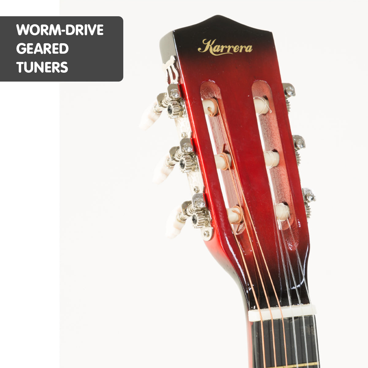 Karrera Childrens Acoustic Guitar Kids - Sunburst 4
