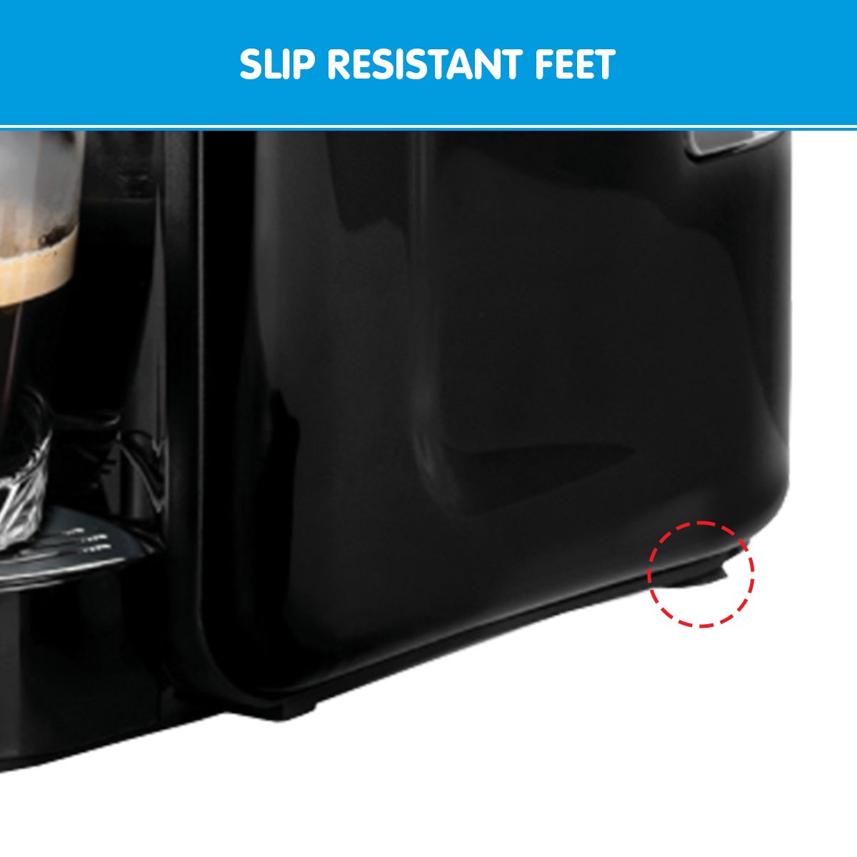 Pronti HomeMaid 3-in-1 Coffee Machine Multi-Capsule Pods and Ground Coffee Nespresso & Caffitaly Compatible CM-511HM 8