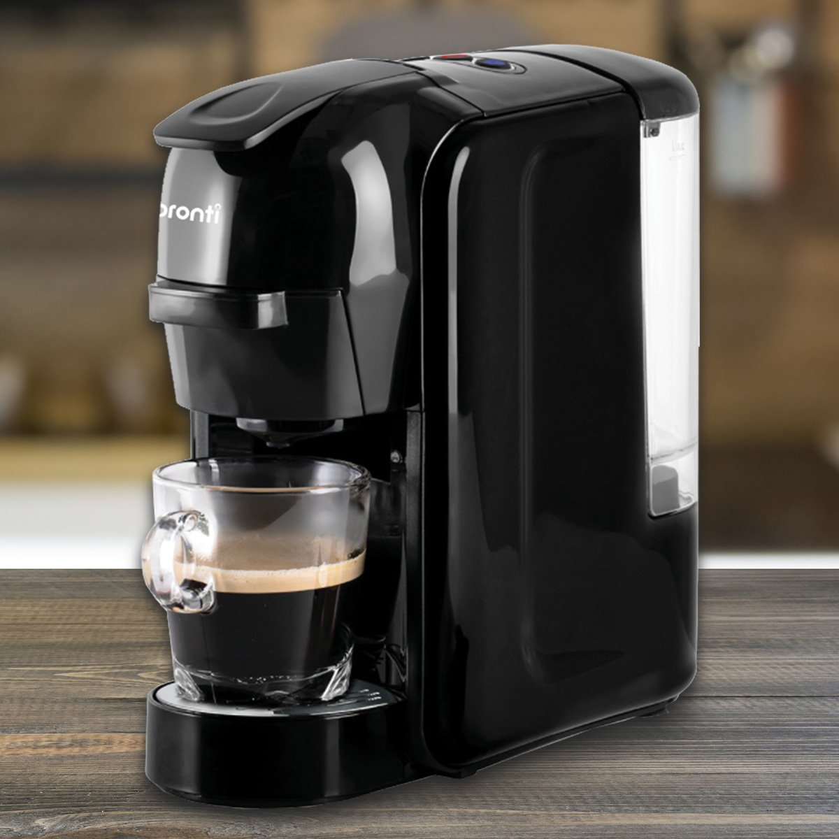 Pronti HomeMaid 3-in-1 Coffee Machine Multi-Capsule Pods and Ground Coffee Nespresso & Caffitaly Compatible CM-511HM 9