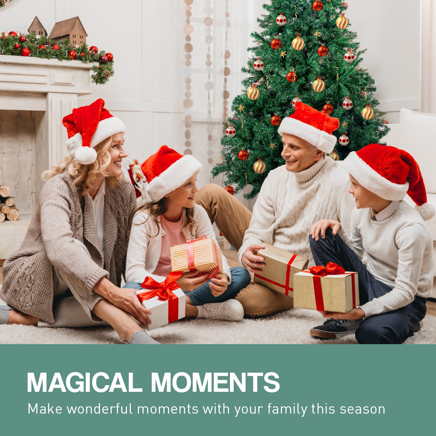 Christabelle Green Christmas Tree 1.8m Xmas Decor Decorations - 850 Tips 9