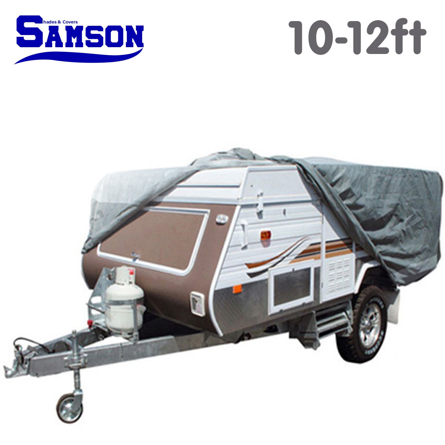 Samson Heavy Duty Trailer Camper Cover 10-12ft 5