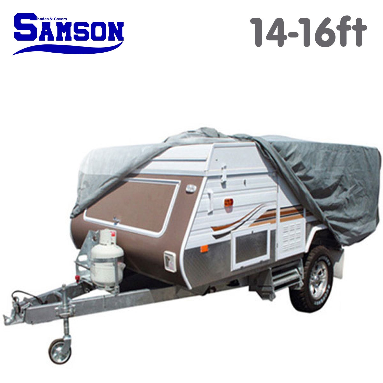 Samson Heavy Duty Trailer Camper Cover 14-16ft 5