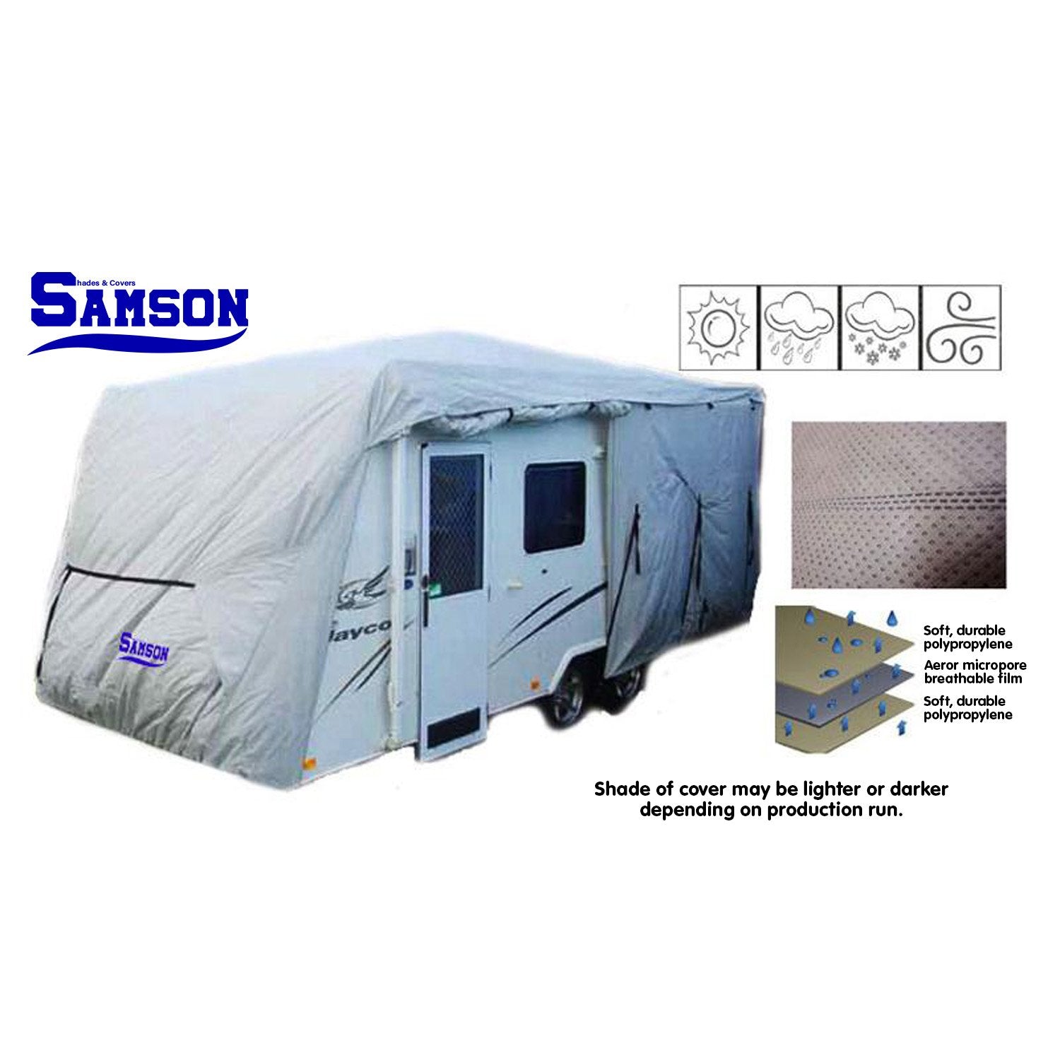 Samson Heavy Duty Caravan Cover 26-29ft 4