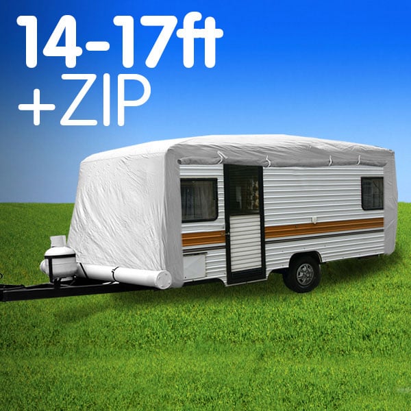 Wallaroo Caravan Cover With Side Zip Campervan 14-17 ft 5