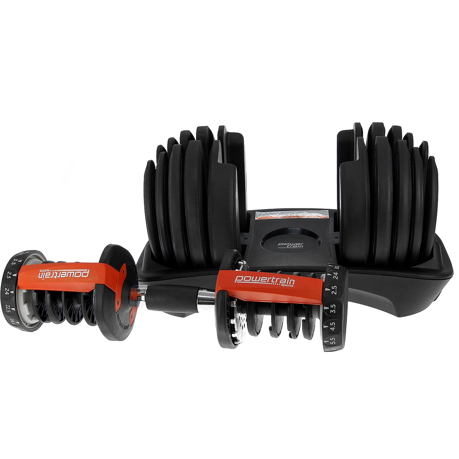 Powertrain 24kg Adjustable Dumbbell 5