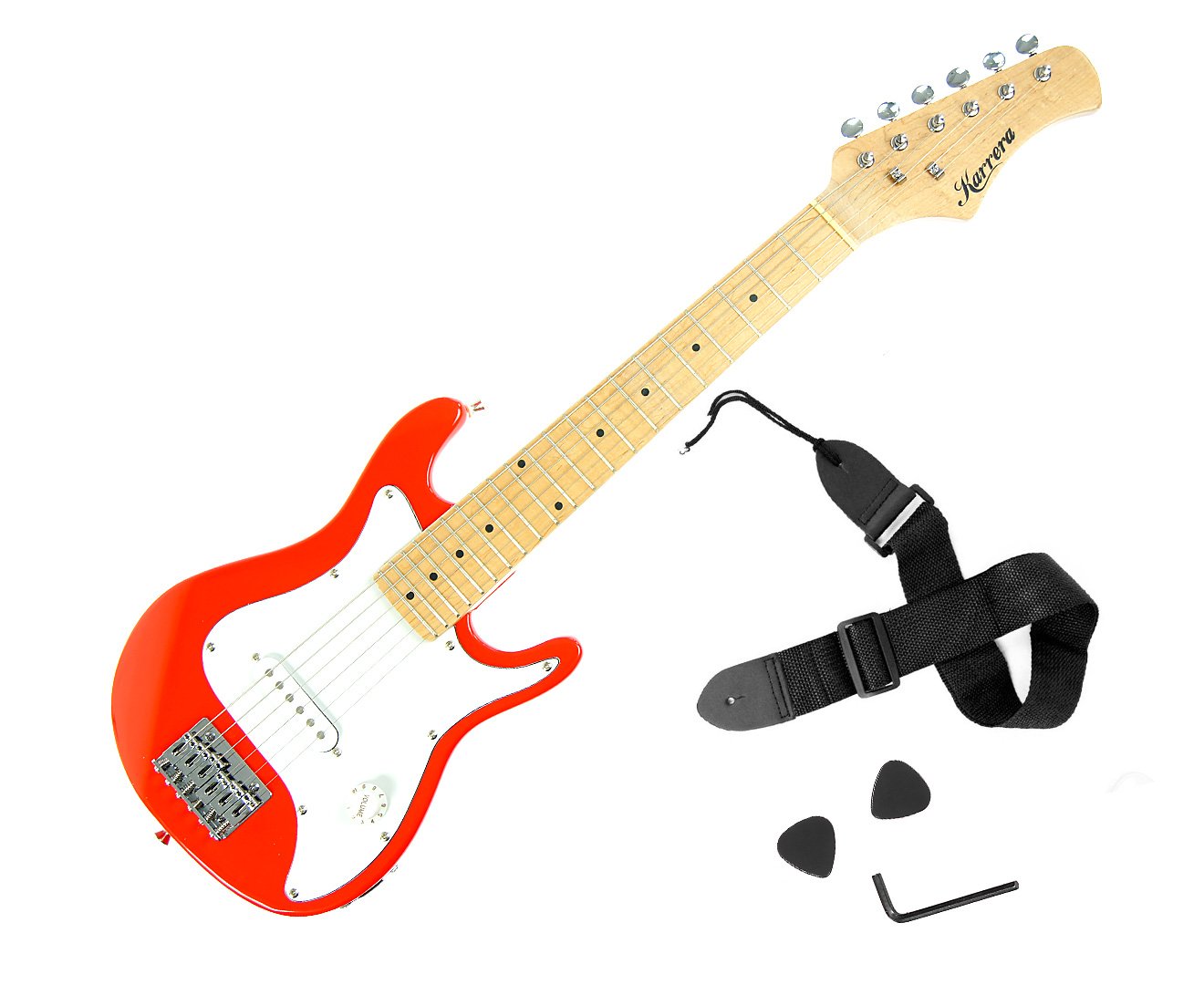 Karrera Electric Childrens Guitar Kids - Red 3