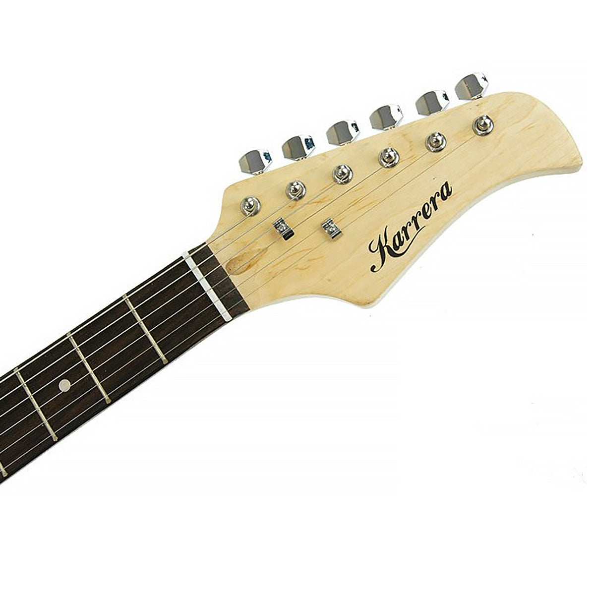 Karrera 39in Electric Guitar  - Pink 3