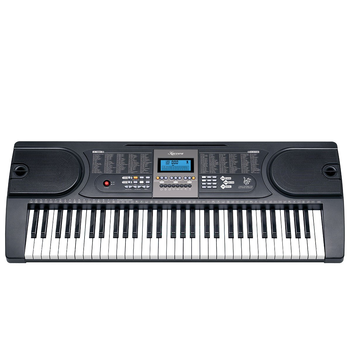 Karrera 61 Keys Electronic Keyboard Piano with Stand - Black 5