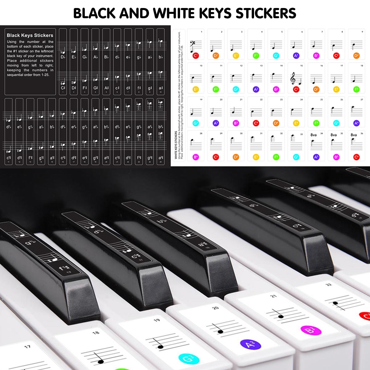 Karrera 61 Keys Electronic Keyboard Piano with Stand - Black 11