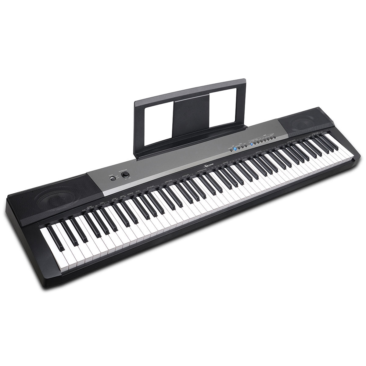 Karrera 88 Keys Electronic Keyboard Piano with Stand Black 3