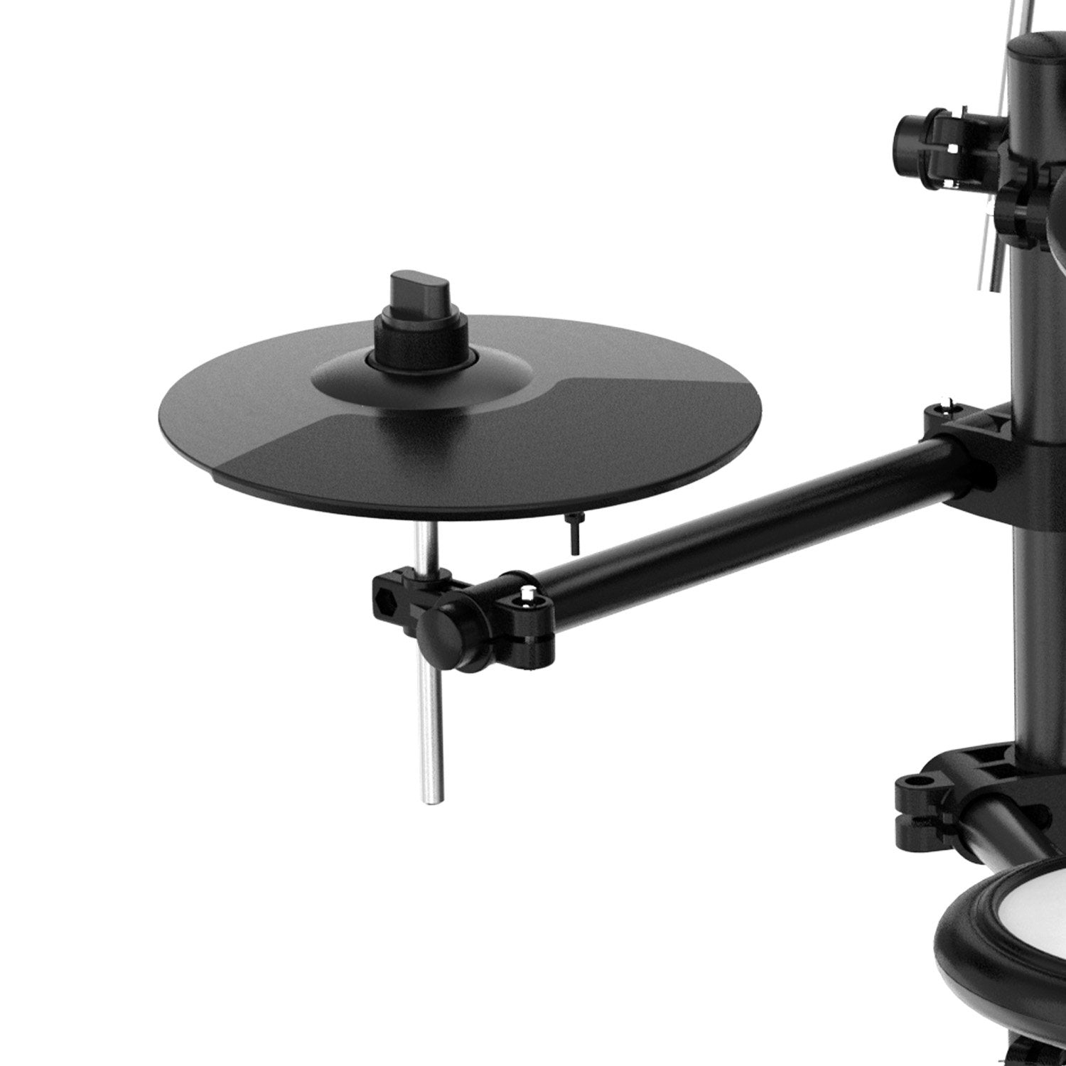 Karrera TDX-16 Electronic Drum Kit with LCD, Toms, Snares Quiet Mesh Pads & Pedals, Adjustable Stool, Headphones 12
