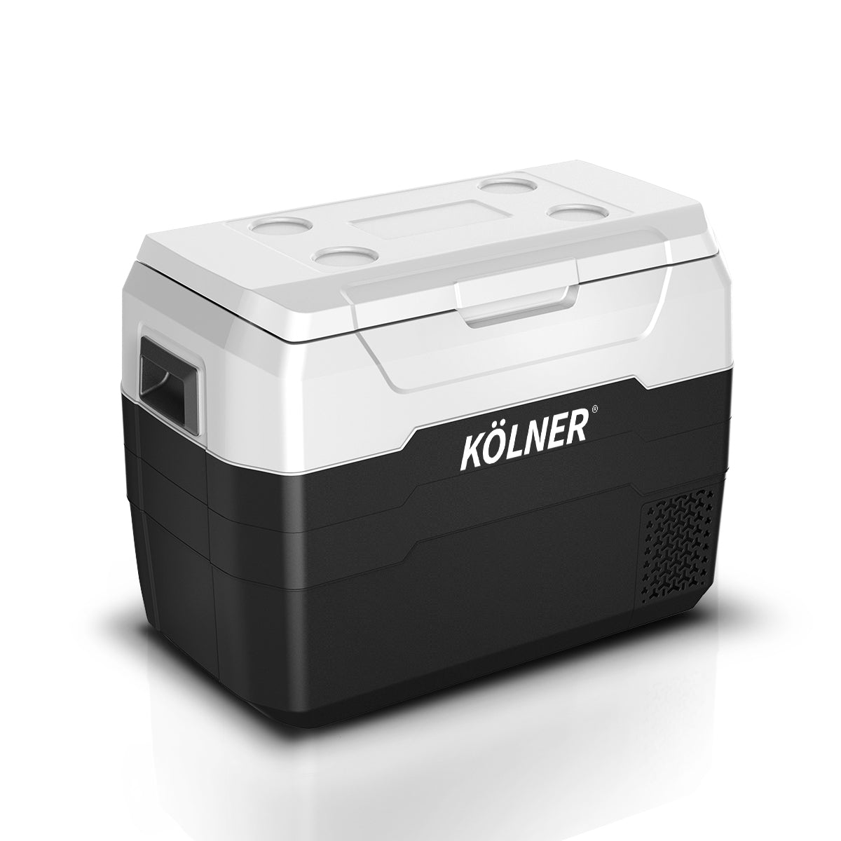 Kolner 40l Fridge Freezer Cooler 12/24/240v Camping Portable Esky Refrigerator - Black 3