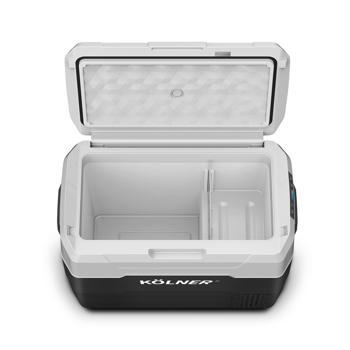Kolner 40l Fridge Freezer Cooler 12/24/240v Camping Portable Esky Refrigerator With Trolley - Black 6