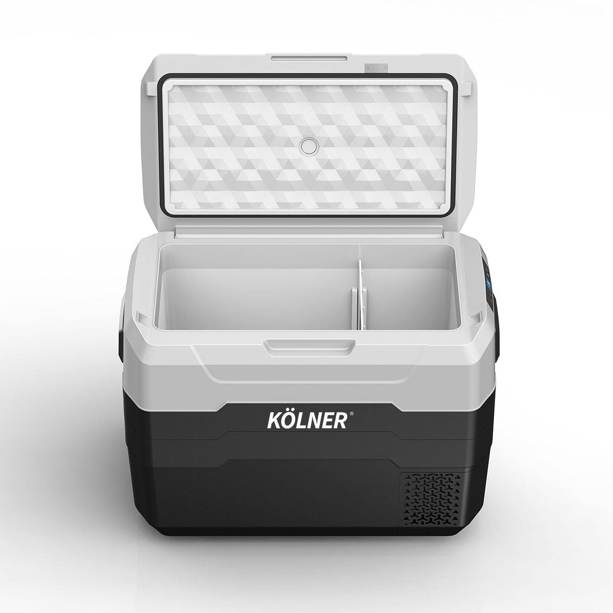 Kolner 40l Fridge Freezer Cooler 12/24/240v Camping Portable Esky Refrigerator With Trolley - Black 8