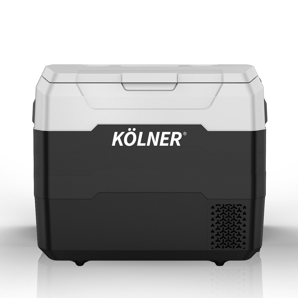 Kolner 50l Fridge Freezer Cooler 12/24/240v Camping Portable Refrigerator - Black 3