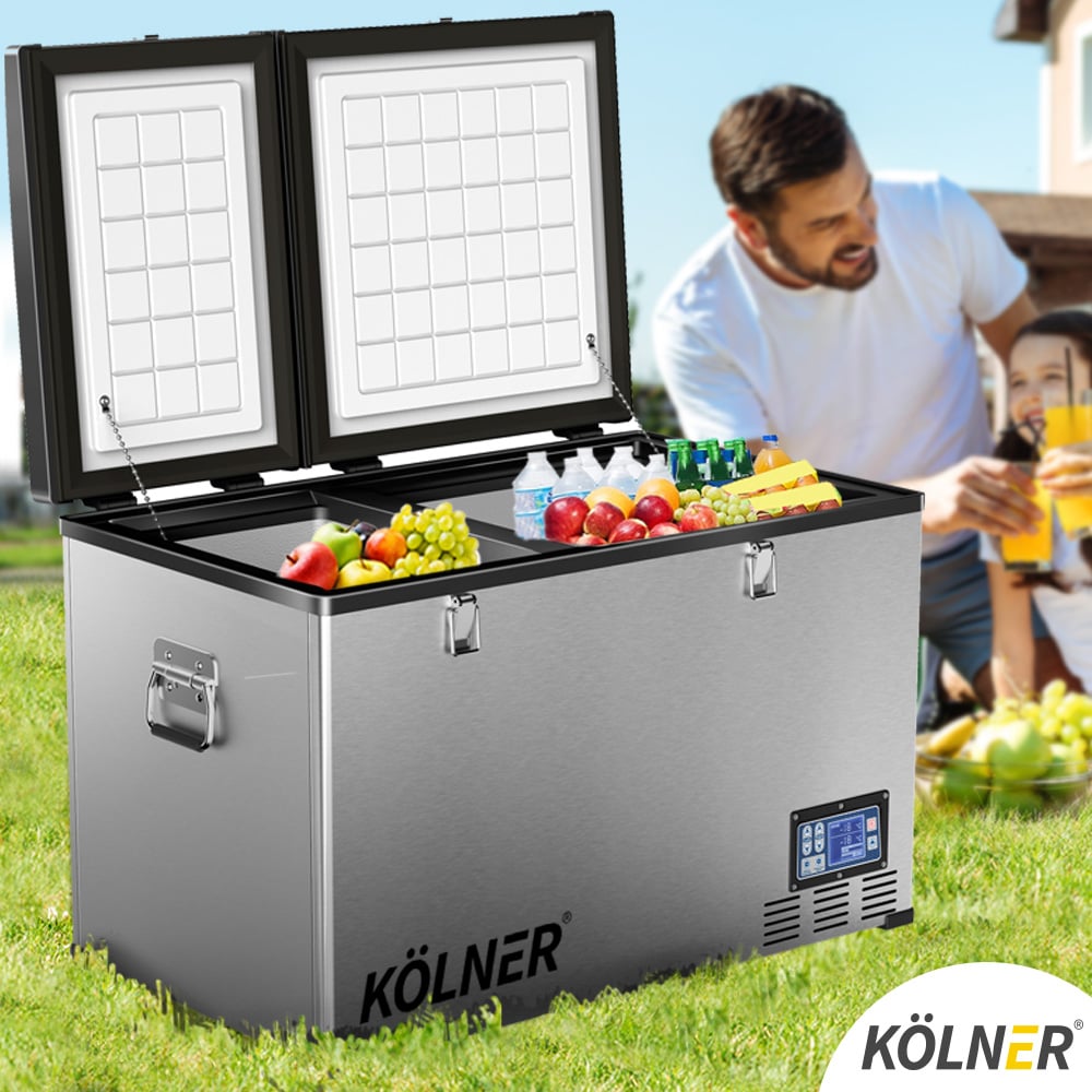 Kolner 80l Portable Fridge Cooler Freezer Camping Car Travel Refrigerator 10