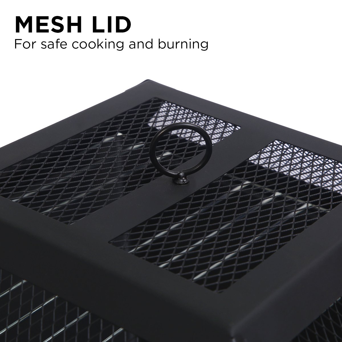 Wallaroo Portable Outdoor Fire Pit for BBQ, Grilling, Cooking, Camping 7