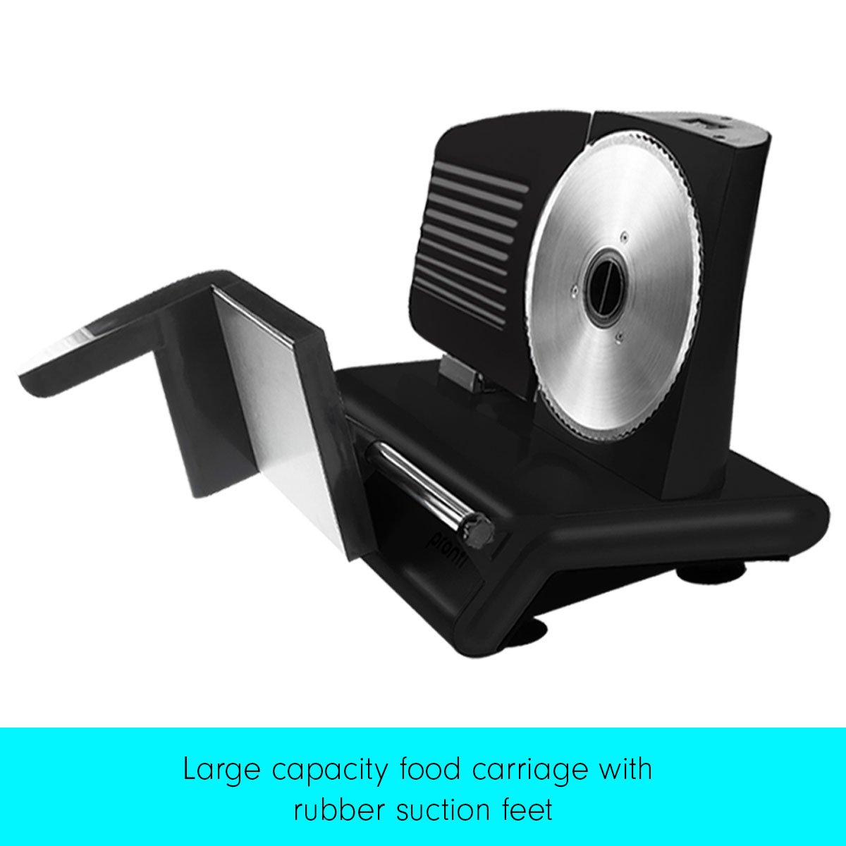 Pronti Electric Meat Slicer- Food Cheese Processor Vegetable Kitchen Deli 5
