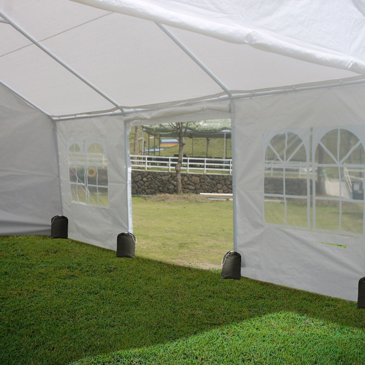 Wallaroo 12m x 6m outdoor event marquee carport tent 11